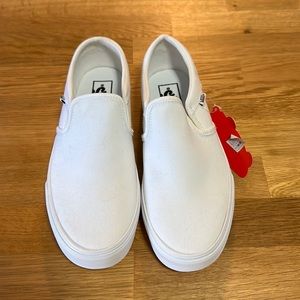 Brand new white vans